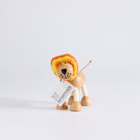 Wooden Toy Lion