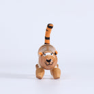 wood plush tiger toy